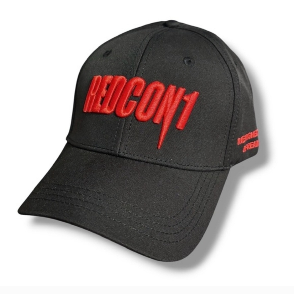 Black and Red Men's Hat